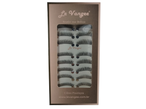 CÍLIOS POSTIÇOS PET - 10 PARES #H06 LE VANGEE - Ref: 55118 (EAN13:7899700506881)
