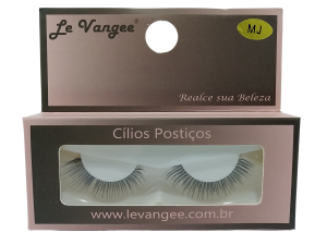 CÍLIOS POSTIÇOS PET - 1 PAR #MJ LE VANGEE - Ref: 55102 (EAN13:7899700506720)