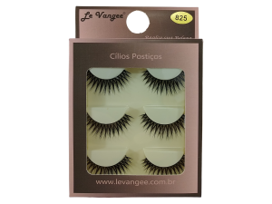 CÍLIOS POSTIÇOS PET - 3 PARES #825 LE VANGEE - Ref: 55106 (EAN13:7899700506768)