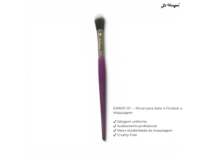 EXPERT 7- PINCEL PARA SELAR  E FINALIZAR A MAKEUP  - LE VANGEE - REF: XP7 (EAN13:7899700509318)