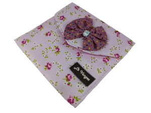 PORTA ABSORVENTE LILAS COM 4 COMPARTIMENTOS - TAM: (11,00 x 11,00) cm -  REF:11410103-LS