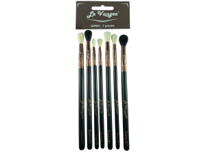 KIT 7 PINCEIS GAMA (1 2 3 4 5 6 E 7) PARA ESFUMAR O CÔNCAVO DOS OLHOS LE VANGEE - REF:1234567 (EAN13:7899700508212)