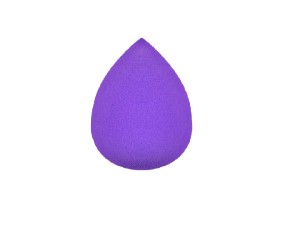 ESPONJA PARA MAQUIAR GOTA VIOLETA - UMEDEÇA PARA EXPANDIR O TAMANHO - TAM: (6,00 X 3,00) CM - REF: 54091-VT - EAN13: 7899700508533)