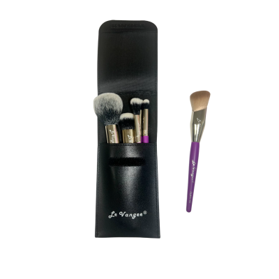 PORTA PINCEL PRETA DE PU COM VELCRO (21x9,5) cm -  LE VANGEE - REF: 25025 (EAN13: 7899700509363)