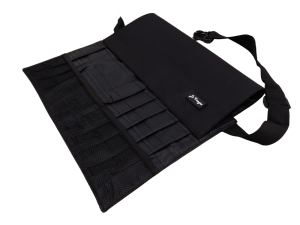 > CINTO PORTA PINCEL DE MAQUIAGEM LE VANGEE COM 36 COMPARTIMENTOS - Tam: (55 x 37) CM - Ref: 54060 (EAN13: 7899700505402)