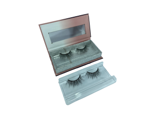 CÍLIOS POSTICO PREMIUM LE VANGEE - 95% FIBRA DE SEDA - 1 PAR - #A2-20 - REF: 21202 (EAN13:7899700507901)