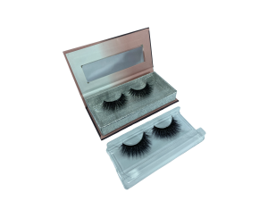 CÍLIOS POSTICO PREMIUM LE VANGEE - 95% FIBRA DE SEDA - 1 PAR - #3D-038 - REF: 21204 (EAN13: 7899700507925)