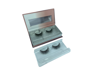 CÍLIOS POSTICO PREMIUM LE VANGEE - 95% FIBRA DE SEDA - 1 PAR - #A1-11 - REF: 21201 (EAN13: 7899700507895)