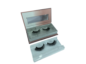 CÍLIOS POSTICO PREMIUM LE VANGEE - 95% FIBRA DE SEDA - 1 PAR - #013 (3D) - REF: 53038 (EAN13: 7899700504344)