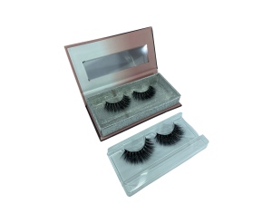 CÍLIOS POSTICO PREMIUM LE VANGEE - 95% FIBRA DE SEDA - 1 PAR - #7D-G012 - REF: 21205 (EAN13: 7899700507932)