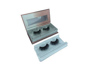 CÍLIOS POSTICO PREMIUM LE VANGEE - 95% FIBRA DE SEDA - 1 PAR - #06-A (3D) - REF: 53042-06A (EAN13: 7899700504573)