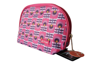 >>>>- NECESSAIRE ROSA ESTAMPADA MULTIFUNCIONAL DE POLIÉSTER - LE VANGEE - TAM: (23 X 7 X 14) CM - REF: 11430037 (EAN13:7899700501763)