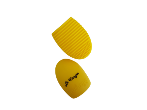 LIMPADOR DE PINCEL FORMATO EGG LE VANGEE - AMARELO - REF: 55026 (EAN13:7899700506942)