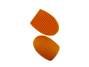 LIMPADOR DE PINCEL FORMATO EGG LE VANGEE - LARANJA - REF: 55026-LJ (EAN13:7899700508601)