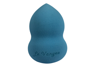 ESPONJA PARA MAQUIAR ACINTURADO AZUL CLARO - UMEDEÇA PARA EXPANDIR O TAMANHO - TAM: (6,00 X 4,00) CM -  REF: 54092-AZ - (EAN13: 7899700508519)