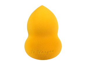 ESPONJA PARA MAQUIAR ACINTURADO LARANJA - UMEDEÇA PARA EXPANDIR O TAMANHO - TAM: (6,00 X 4,00) CM - REF: 54092-LJ - (EAN13: 7899700505945)